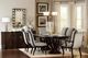 Homelegance® Savion Espresso/Gray Dining Side Chair-1