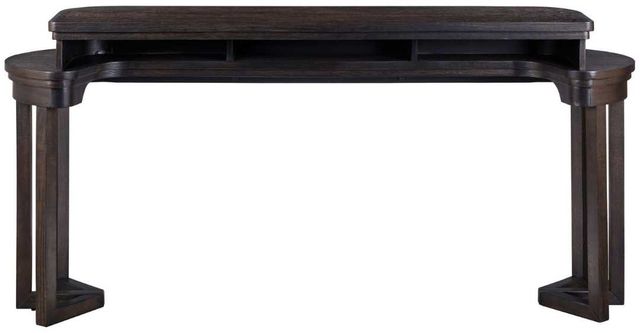 Liberty Furniture Weston Peppercorn Console Bar Table-2