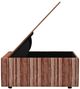 Palliser® Furniture Customizable Windsor Large Square Ottoman with Wood Table and Storage-3