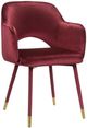 ACME Furniture Applewood Bordeaux Red Accent Chair-0