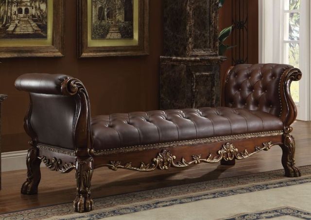 ACME Furniture Dresden Cherry Bench-1