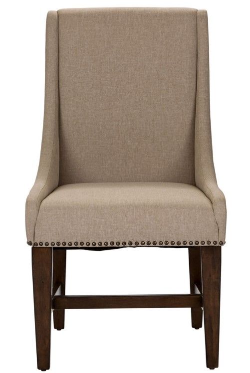 Liberty Furniture Armand Antique Brownstone/Gray Upholstered Side Chair-2