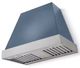 AGA Euclid 36" Stone Blue Wall Mounted Range Hood  with Polished Chrome Trim-0