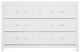 Signature Design by Ashley® Maeling White 6-Drawer Dresser-2