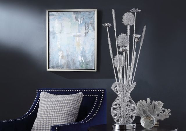 Homelegance® Bellflower Chrome Table Lamp-1