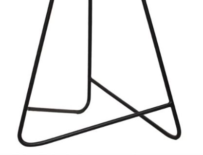 Jaipur Furniture Ravi Range Black/Brown Single Stool-1