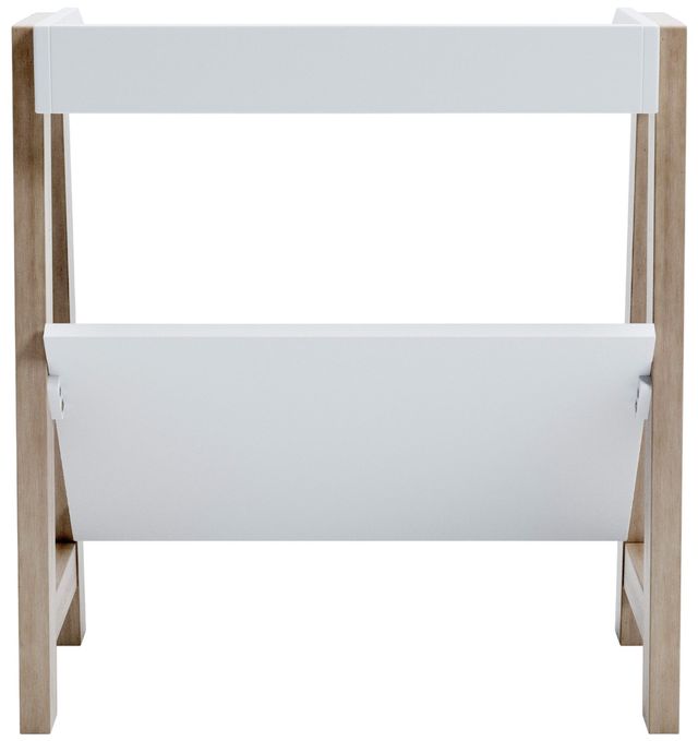 Signature Design by Ashley® Blariden Tan/White Small Bookcase-3