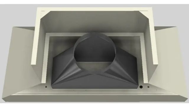 Vent-A-Hood® 54" Biscuit Euro-Style Wall Mounted Range Hood-2