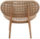 Dovetail Furniture Hermosillo Natural Wicker/Wooden Outdoor Occasional Chair-3