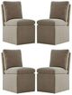 Liberty Furniture 4-Piece Wicker Pillowtop Dining Side Chair Set-0