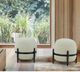 VIG Furniture Divani Casa Fouston White Ottoman-4