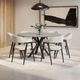 Amisco Customizable Carmen Dining Arm Chair-5