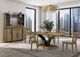 Bernards Calia Brown Pedestal Dining Table-5