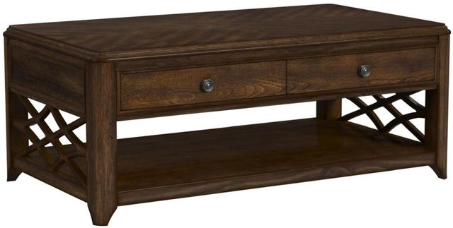 Elements International Phillipe 3-Piece Cherry Occasional Table Set-1