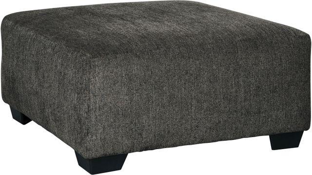 Signature Design by Ashley® Ballinasloe Smoke Oversized Accent Ottoman-0