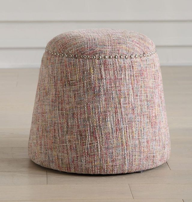 Uttermost® Gumdrop Confetti Chenille Ottoman-1