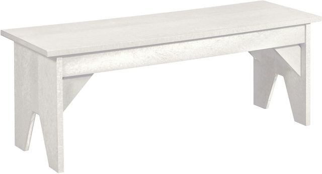 C.R. Plastics Generation Line White Basic Bench-0