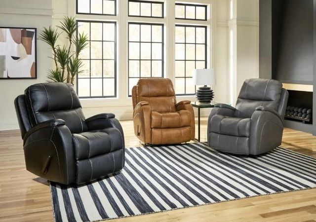 HomeStretch Phantom Light Gray Manual Glider Recliner-1