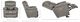 La-Z-Boy® Morrison Charcoal Power Wall Recliner with Headrest-5