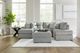 Signature Design by Ashley® Casselbury 2-Piece Cement Right Arm Facing Chaise Sectional-4