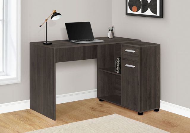 Monarch Specialties Inc. Oak L-Shaped Desk-1