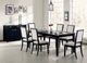 Coaster® Louise 7-Piece Black/Cream Dining Set-5