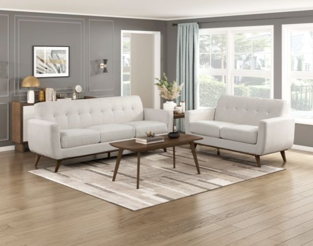 Homelegance® Martina Beige Loveseat-1
