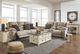 Signature Design by Ashley® Bolanburg Weathered Oak Sofa Table with Antique White Base-3