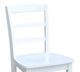 John Thomas Furniture® Dining Essentials Madrid Pure White Counter Stool-1