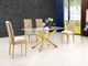 Meridian Furniture Capri Gold Dining Table-1