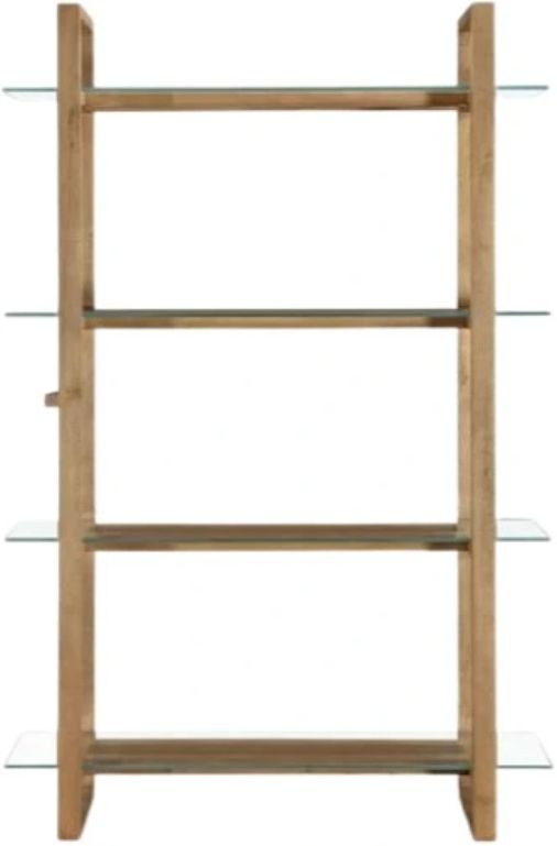 Modus Furniture One Brown/Clear Bookcase-2