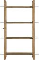Modus Furniture One Brown/Clear Bookcase-2