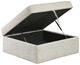 Homelegance® Isla Sand Storage Ottoman with Casters-3