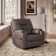 Signature Design by Ashley® Miltmore Gunmetal Power Lift Recliner-2
