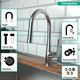 Hansgrohe Talis S Chrome 2-Spray Pull-Down HighArc Kitchen Faucet-3