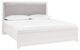 Signature Design by Ashley® Raechalla Gray/White Queen Upholstered Panel Bed-0