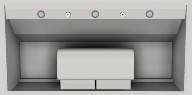 Vent-A-Hood® 48" Stainless Steel Wall Mounted Range Hood-3