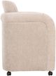Moe's Home Collection Mesto Taupe Rolling Dining Chair-2