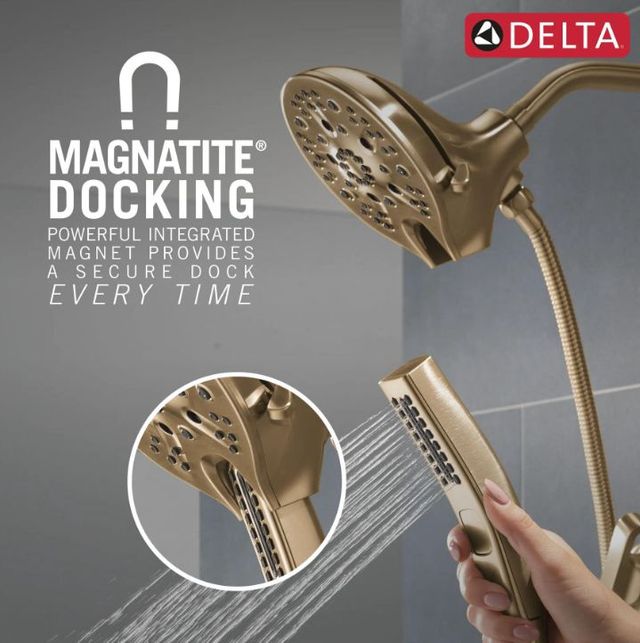 Delta Tetra® 17 Series Lumicoat® Champagne Bronze Shower Trim-4