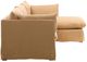 Dovetail Furniture Otis 2-Piece Yellow Right-Arm Facing Sofa Sectional and Chaise-3