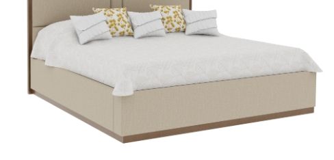 Country View Woodworking Customizable Verrado 6A California King Panel Bed-1
