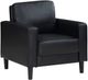 Coaster® Ruth Black Upholstered Track Arm Accent Chair-0
