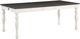 Steve Silver Co. Joanna Mocha Dining Table with Ivory Base-3