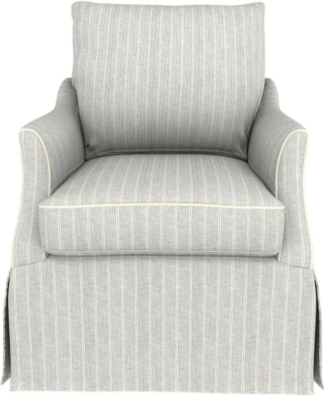 Best® Home Furnishings Customizable Erin & Ben Co. Annie Stripe Swivel Chair-1