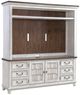 Liberty Furniture River Place Riverstone White/Tobacco Entertainment Center-0
