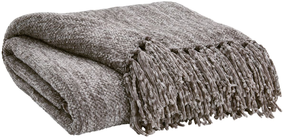 Signature Design by Ashley® Tamish 3-Piece Gray Throw Blankets