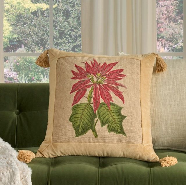 Nourison Home™ Mina Victory Vintage Pillow Beige 21"x21" Throw Pillow-3