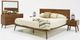 VIG Furniture Modrest Carmen Walnut Eastern King Panel Bed-3
