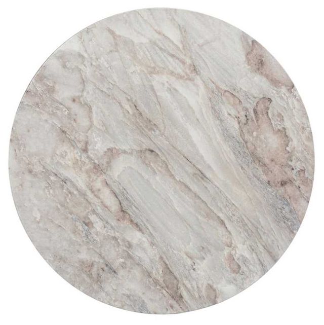 Liberty Furniture Danby Alabaster End Table with Nutmeg Base-4