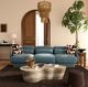 TOV Furniture Azalea Powder Blue Sofa-1